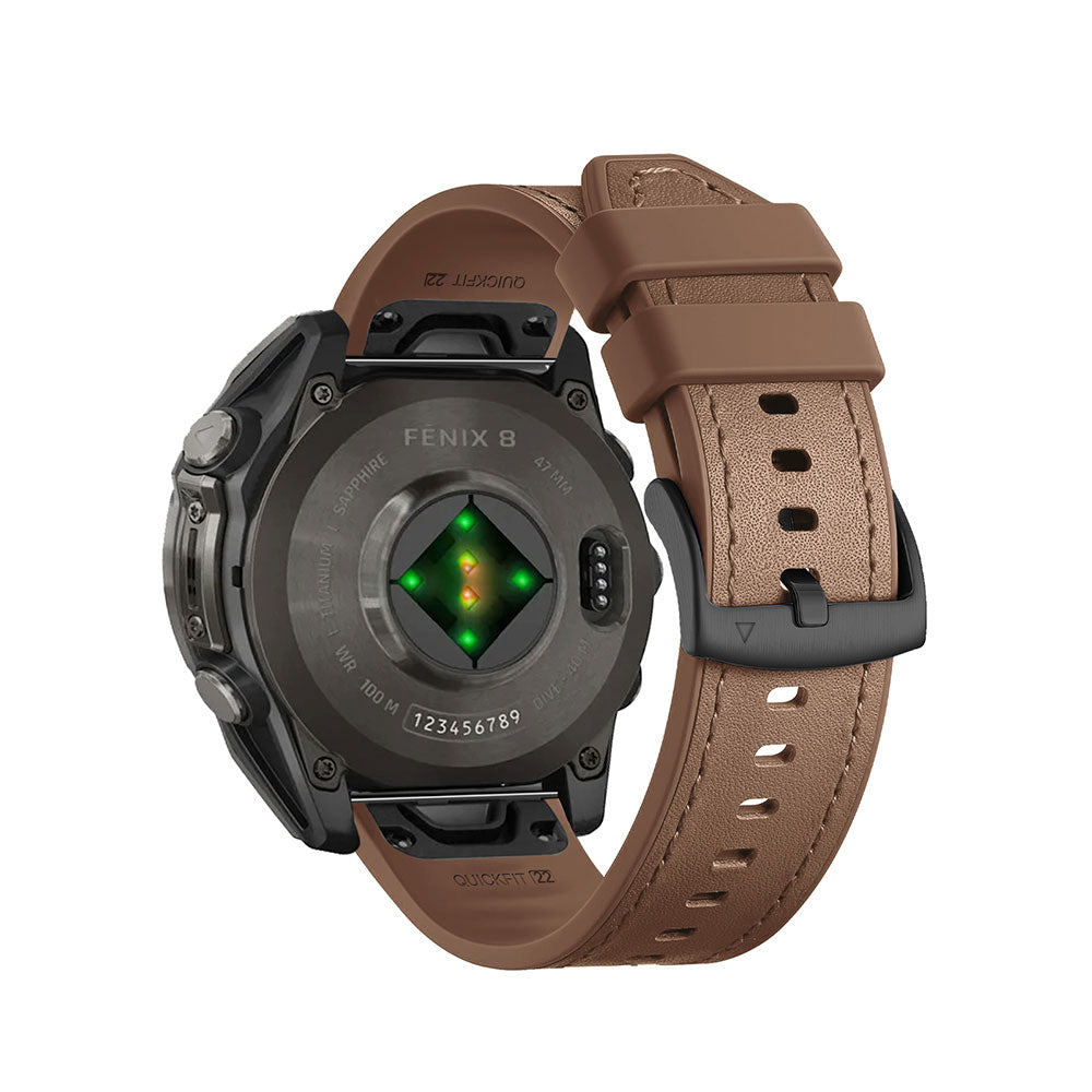 Quick-Fit Run Strap | 22mm (Sport Leather) – 4 colors